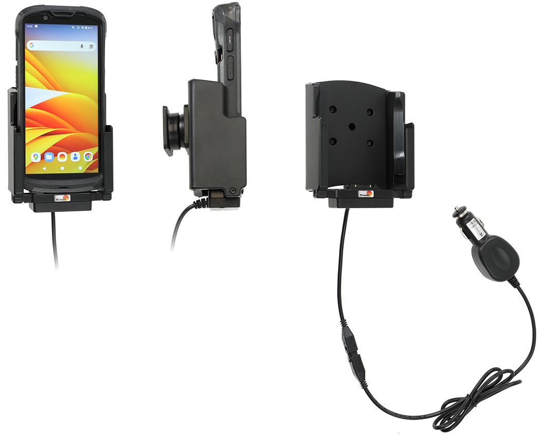 Brodit support/chargeur Zebra TC53/TC58 cigar.allume av.boot