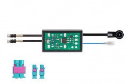 Amplificateur antenne "diversity", avec  Z (Uni) tur