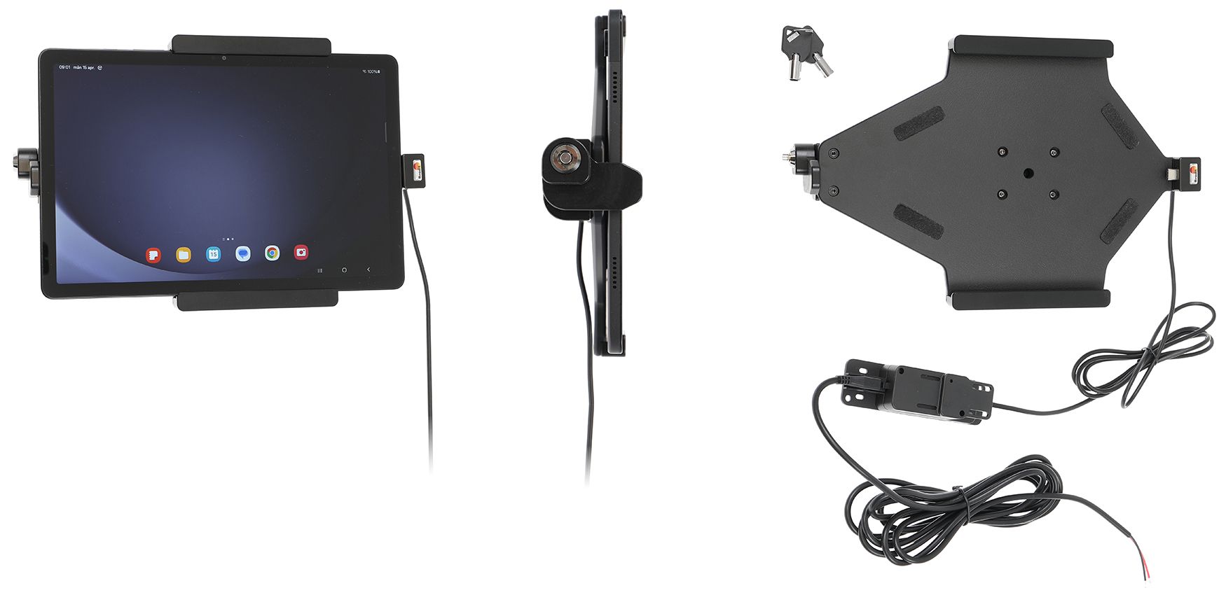 Brodit s/c fixe inst.Samsung Tab A9+/A11+ 11"- lock
