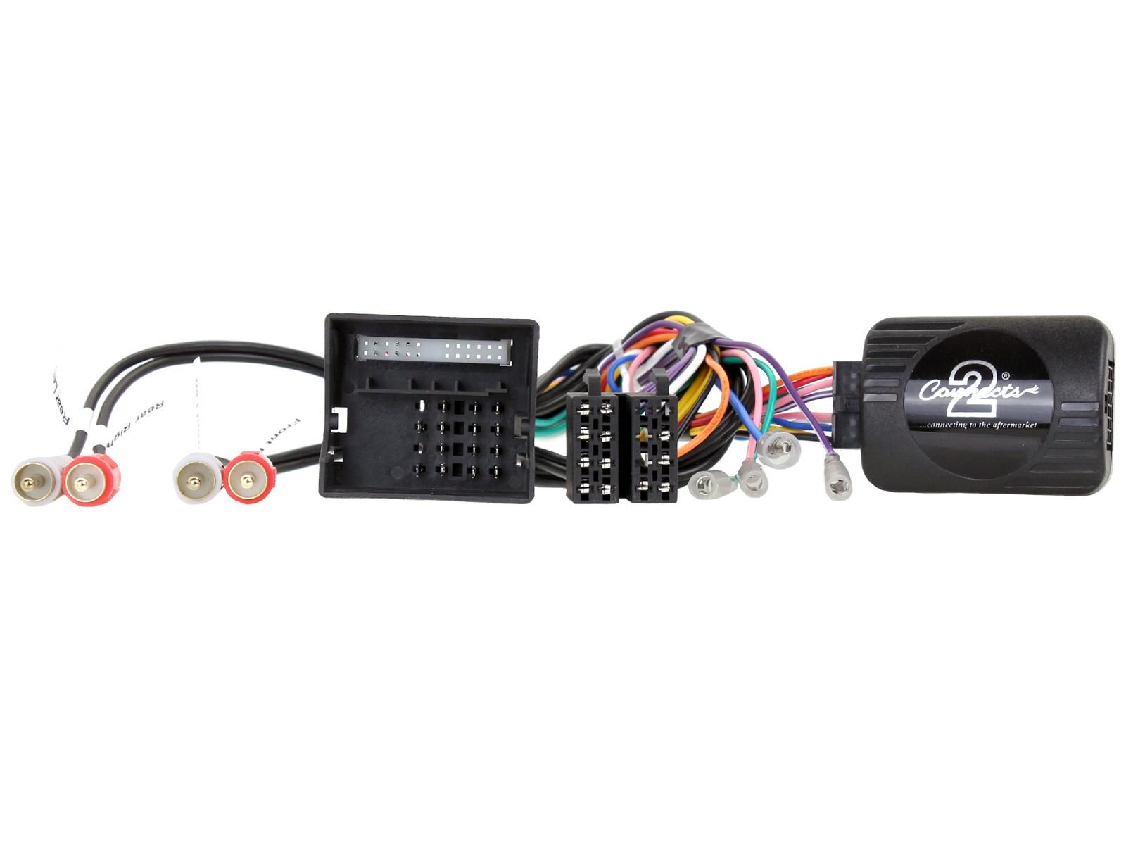 Intfc.comm.vol. pour Audi A3/A4/A6/TT avec ampli